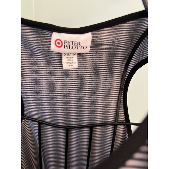 Peter Pilotto x Target Black & White Print Flowy Tank Top Size XS - Picture 4 of 5